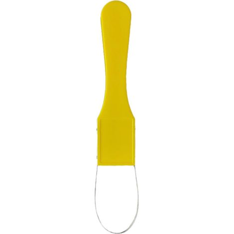 Désherbeur manuel portable en fer à boucle – Outil de jardinage pour le désherbage, l'ameublissement du sol, la plantation et le jardinage (Jaune) (1/5)