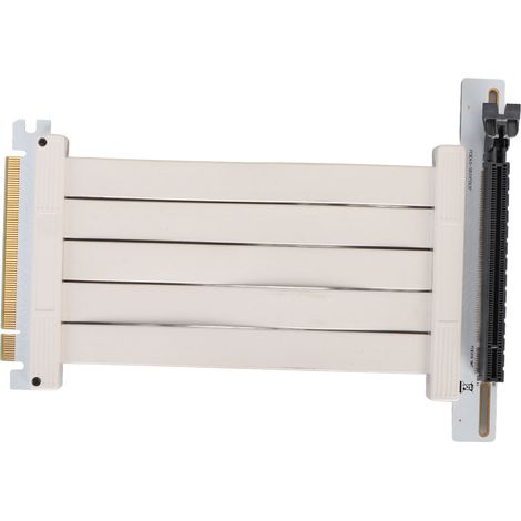 Câble Rallonge 90° PCIE 4.0 X16 pour Montage Vertical Haute Vitesse (1/5)
