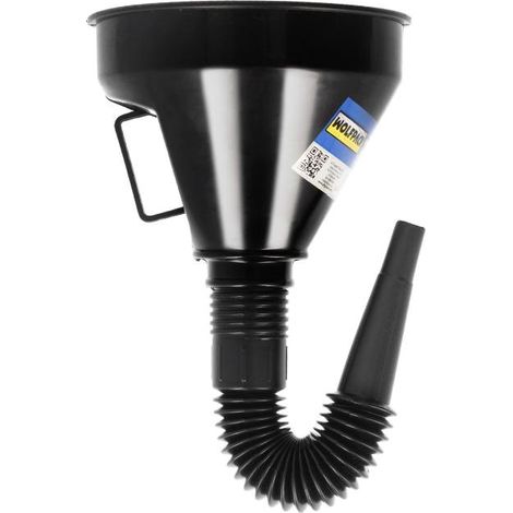 embudo boca ancha ø 145 mm.con prolongador flexible y filtro metalico. embudo gasoil, embudo gasolina, embudo combustible (1/3)