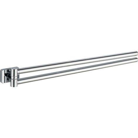 Aqualine Apollo - Porte-serviette double, longueur 460 mm, chrome 1416-15 (1/2)