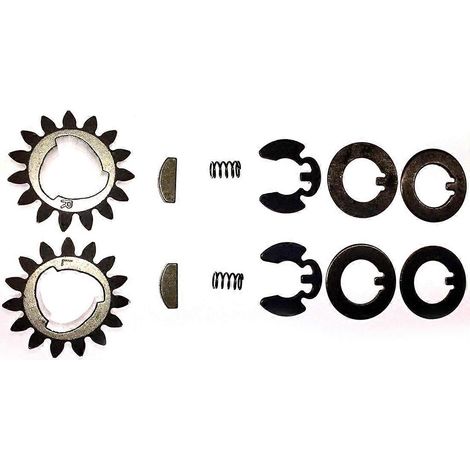 Kit de pignons d'entraînement de roue arrière pour tondeuse Toro 105-3040 et 105-6840 Recycler - Pièces détachées de rechange (1/4)