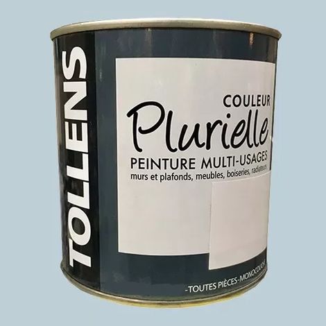 Tollens – Peinture acrylique satinée 0,5 L – Finition résistante pour murs et plafonds – Application monocouche rapide – Qualité air intérieur améliorée (1/2)
