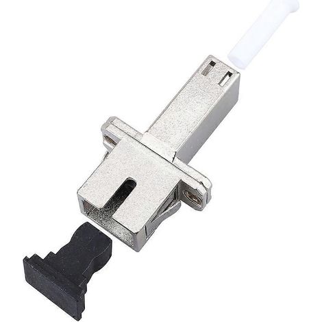 SC-LC-Buchse UPC-APC-LWL-Adapterstecker, LWL-Koppler, weibliche LWL-Kabelverschraubung, SC-LC-LWL-Adapterstecker.