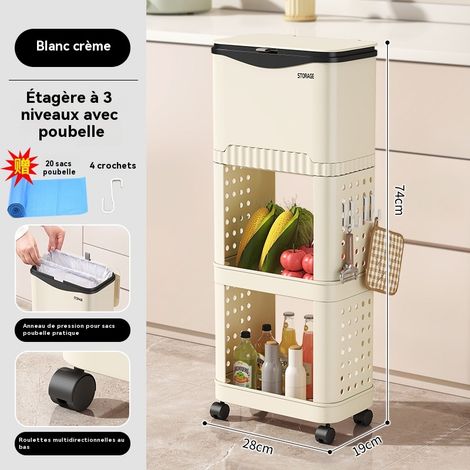 Roues pivotantes en PP+ABS, robustes et résistantes aux chocs, inodores, étanches et résistantes à l'humidité - blanches
