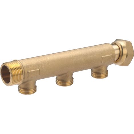 colector tuerca libre 20x27 3 salidas 15x21 QUICK PLOMBERIE (1/5)