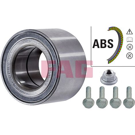 Kit de roulements de roue FAG 713 6123 10 PORSCHE 99905305701