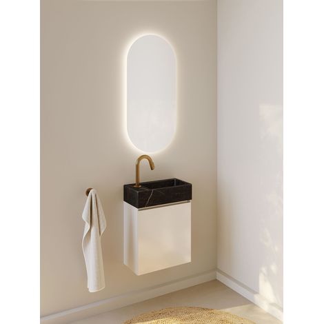RIHO Spring Marble Tiny Wash-Set, Waschtisch mit Unterschrank, (1/2)