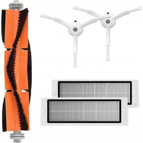 Kit de filtre à brosse pour RoboRock E25/S6/S50/S5MAX SDJQR01RR, SDJQR02RR (1/5)
