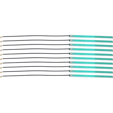Lot de 10 antennes internes 700-2700MHz 4G pleine bande, gain élevé, pour carte réseau GSM GPRS 2G 3G, bande adhésive, compatible sans fil (1/5)