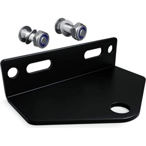 Attelage de remorque Universel pour Tondeuse à Rayon zéro, 12,7 cm, en Acier Haute résistance - Matériel d'installation Inclus (Noir)-DOU (1/4)