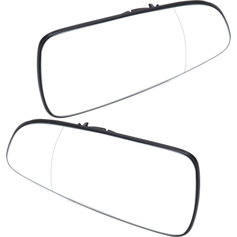 Rétroviseur Extérieur Verre 2 Pièces Gauche Droite Auto-Adhésif Remplacement Holden Astra H 2004-2009 (1/5)