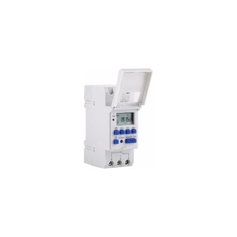 LCD Minuterie Programmateur horaire électrique hebdomadaire Numérique Timer Interrupteur 15A(220V) (1/5)