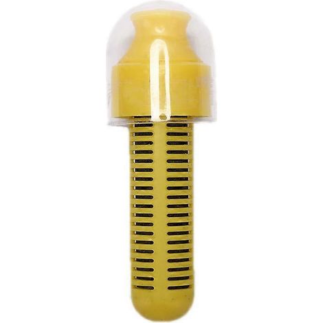 1 filtre à eau à charbon actif pour kits de survie portables de camping et de randonnée en plein air. Tête de rechange sans bouteille.