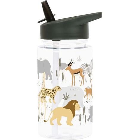 Savanna Kinder-Trinkflasche 0,45 l / A Little Lovely Company (1/5)