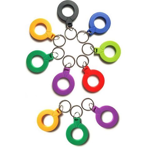 Lot de 10 porte-clés CUID 13,56 MHz, CUID modifiable, MF S50 1K IC, puce NFC, clonage, blocage, UID 0, inscriptible (1/5)