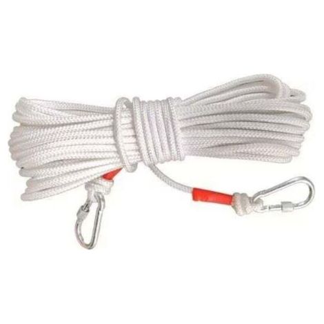 Corde à linge, XU, Corde à linge de voyage portable, Corde à linge coupe-vent parfaite (blanc), produit qualité supérieure, durable et fiable, matériaux sélectionnés -