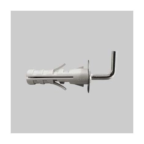 Tassello con gancio medio fun-gm vite m4 - diametro 9x40 conf. da 100 pz