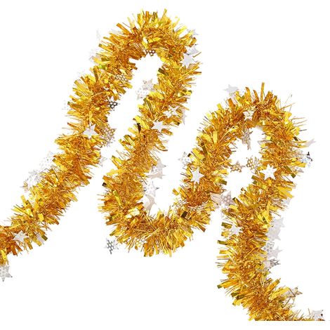 Guirlande De Noël - Décor Murale Accrochage Pour Arbre De Noël Fête Mariage Anniversaire - Longueur 2 M (1/5)