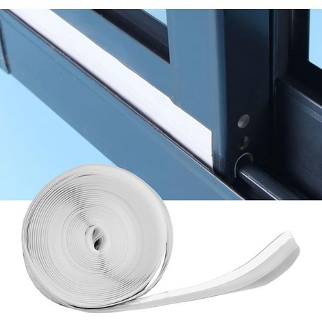 Bande d'étanchéité pour porte et fenêtre, froid découpable, insonorisé, auto-adhésif, bouchon de porte, transparent, longueur 91,9 pieds (1/5)