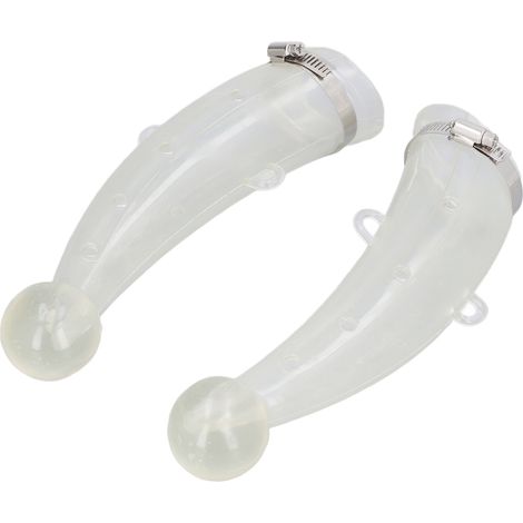 Housse de protection pour corne de vache, résistante à la chaleur, facile à porter et confortable, en gel de silice. (1/5)