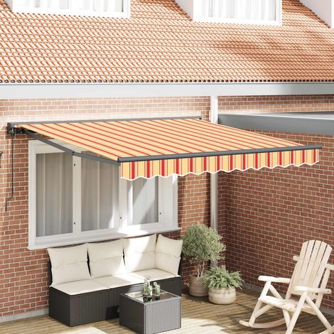 Cadre d'auvent-Support d'auvent Multicolore 300 x 250 cm 492082 (1/5)