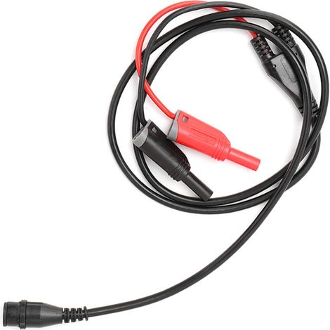 Câble coaxial de test pour oscilloscope P1204 avec fiche BNC mâle et fiche banane de sécurité, 100 cm