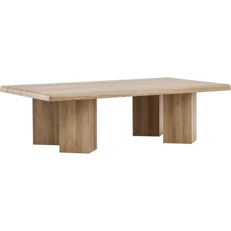 Table Basse Design "Lillehammer " 140cm Naturel (1/5)