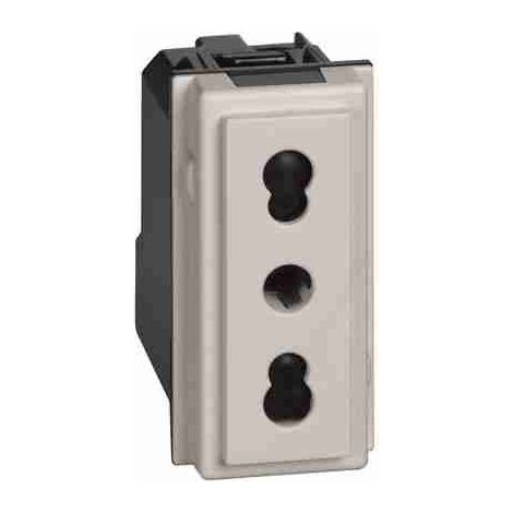 BTIKM4180 Presa bipasso 2P+T 10/16A 250Vac