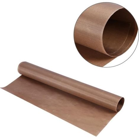 Tapis de Cuisson - ESTINK - PAS-Feuille de TéFlon - 60x40cm - Huile-Preuve - Non-Bâton (1/4)