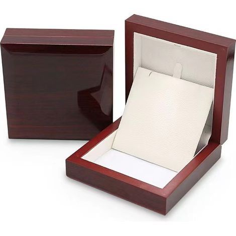 Cofanetto regalo per collane, caratterizzato da un'elegante e leggera mini scatola portagioie di lusso con illuminazione interna per esporre e valorizzare bracciali, orecchini e catene.