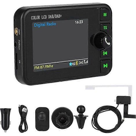 Autoradio DAB. Bluetooth. MP3. affichage graphique. écran couleur. accessoires auto (1/5)