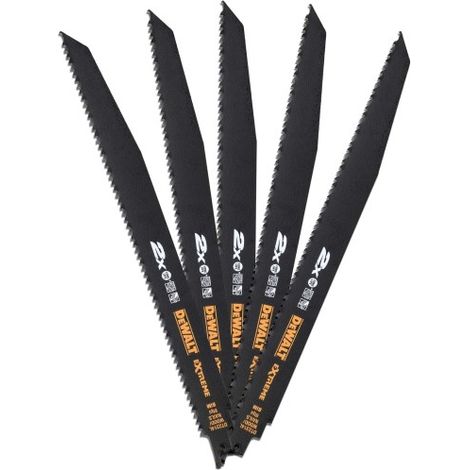 Lame de scie alternative, bimétal, Extreme 2X, Démolition, 305 mm, 6 - 42 mm DeWalt DT2314L-QZ