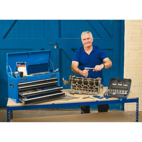 Draper 53205 Workshop Tool Chest Kit (B) – Complete Storage Solution for Tools and Equipment (1/2)