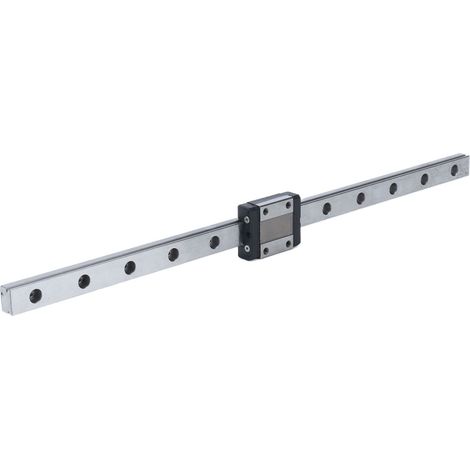 Linearführungslager aus Stahl, Gleitblock, Bewegungsführungswerkzeuge 12 mm für CNC-Maschinen, MGN12450 mm (1/5)