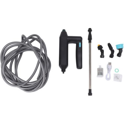 Pulvérisateur électrique de jardin portatif extérieur baguette de pulvérisateur d'eau de jardin électrique portatif pour l'arrosage de jardinage ensemble de 5 m (1/5)