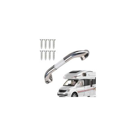 – Asa de agarre de acero inoxidable marino de 52,3 x 5,9 cm – Carga máxima 200 kg – Diseño impermeable IP68 con tiras LED – Para autocaravanas y embarcaciones
