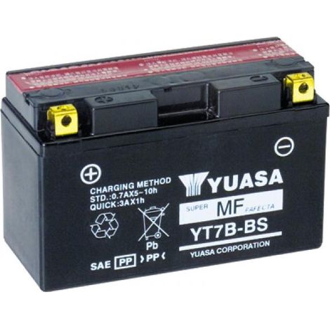 BATTERIA YUASA YT7B-BS 12V 6,5 Ah
