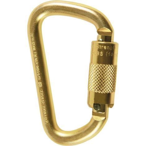 Mosquetón de acero con giro Steel D Tw SKYLOTEC