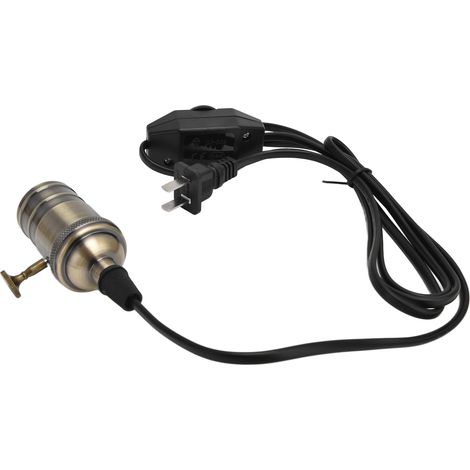 Kits de lampes à intensité variable, éclairage rétro pratique pour ampoules à culot E26, prise américaine 110-240 V, bronze vert (1/5)
