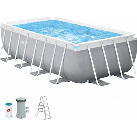 Intex 26790NP Bazén set Prism Frame Rectangular 4x2x1,22m