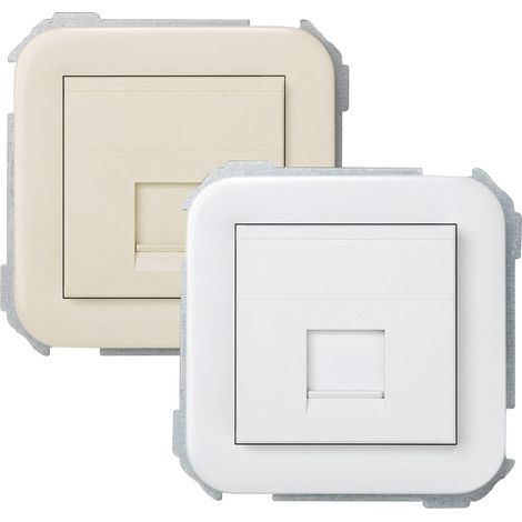 Tapa para 1 conector RJ AMP blanco Simon 31085-60 (1/2)