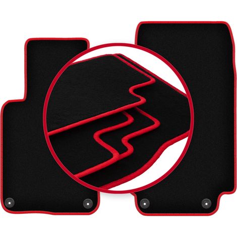 CARLUX-RED Autofußmatten für: BMW Z3 E36/7 Cabrio (1997-2002) (1/5)