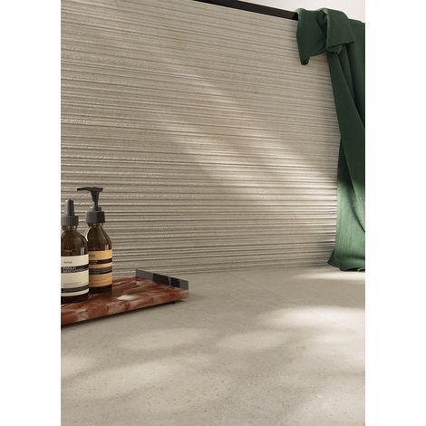 Grès cérame - CREMA LUNA - PEARL - Mat - 30x60Plinthe 6x60 (1/3)