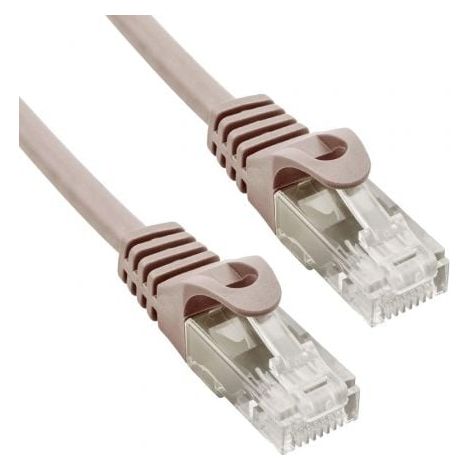 CABLE RED UTP CAT6 RJ45 PHASAK 0.25M CU GRIS