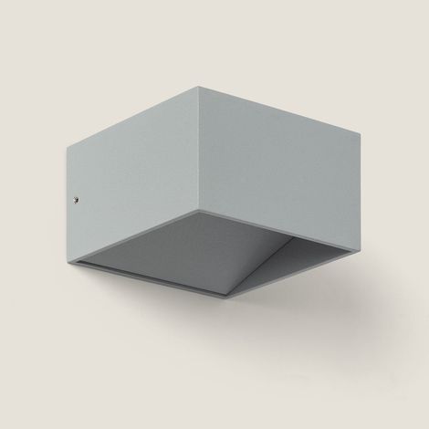 Applique LED Lico 6W Doppia Luce Grigio Chiaro 3000K Bianco Caldo (1/5)