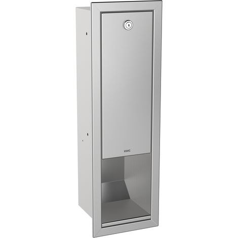 KWC AR Seifenspender, RODAN, Edelstahl,  116x321x143 mm, Unterputz
