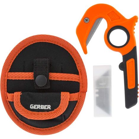 Gerber Strumento da caccia versatile con fodero, Vital Zip EAB Hunting Tool, Arancione, 31-003645 (1/3)