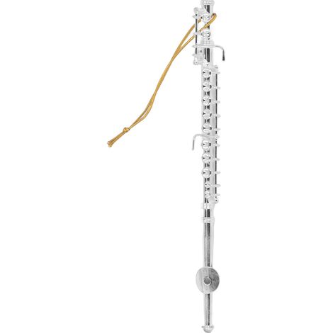 Modèle de Flûte Miniature Décoratif en Céramique Brillante - Instrument de Musique Miniature Détaillé pour Décoration d'Intérieur et Cadeau (1/5)
