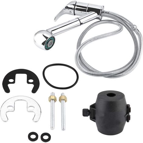 Rubinetto da cucina Garosa, rubinetto per acqua potabile in ottone resistente e robusto, rubinetto per lavello per acqua sana, facile installazione, rubinetto girevole a 360 gradi (), rubinetto per la (1/5)