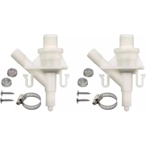 Convient pour le mécanisme de chasse d'eau à pédale Dometic 385311641 (1/5)